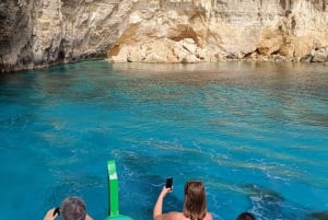 Comino: Private boat tour with Snorkeling activities & caves