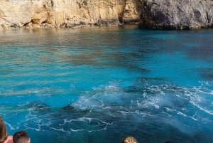 Comino: Private boat tour with Snorkeling activities & caves