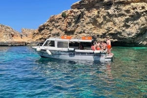 Comino: Private Boat Trips, Swimming stops and Caves Tours