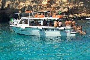 Comino: Private Boat Trips, Swimming stops and Caves Tours