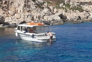 Comino: Private Boat Trips, Swimming stops and Caves Tours