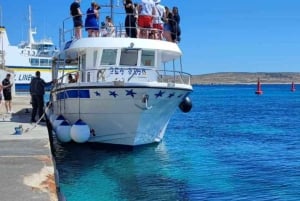 Comino: Private båtturer, svømmestopp og grotteturer