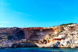 Vanaf Gozo/Mellieha: Comino & Blue Lagoon Mitzi Rondvaart 4u