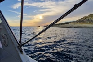 Fra Gozo/Mellieha: Comino og Blue Lagoon Mitzi båttur 4 timer