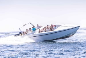 Grotte marine di Comino in motoscafo e biglietto per il bus Hop-On/Off Gozo