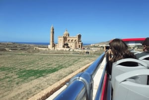Grotte marine di Comino in motoscafo e biglietto per il bus Hop-On/Off Gozo