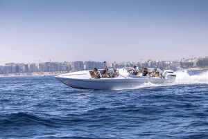 Grotte marine di Comino in motoscafo e biglietto per il bus Hop-On/Off Gozo