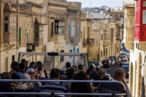 Grotte marine di Comino in motoscafo e biglietto per il bus Hop-On/Off Gozo