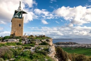 Grotte marine di Comino in motoscafo e biglietto per il bus Hop-On/Off Gozo