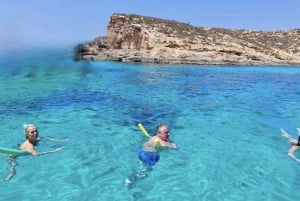 Comino Splash & Dash : Tour en bateau privé du lagon bleu/de cristal