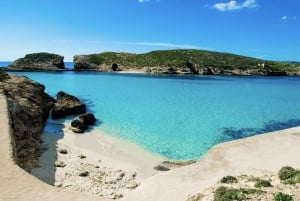 Comino: Mystic Caves, Blue and Crystal Lagoon Boat Cruise