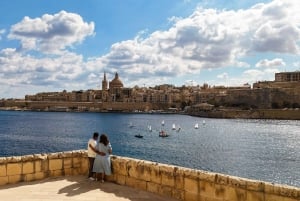 Drone Photo and Video Session with Valletta View