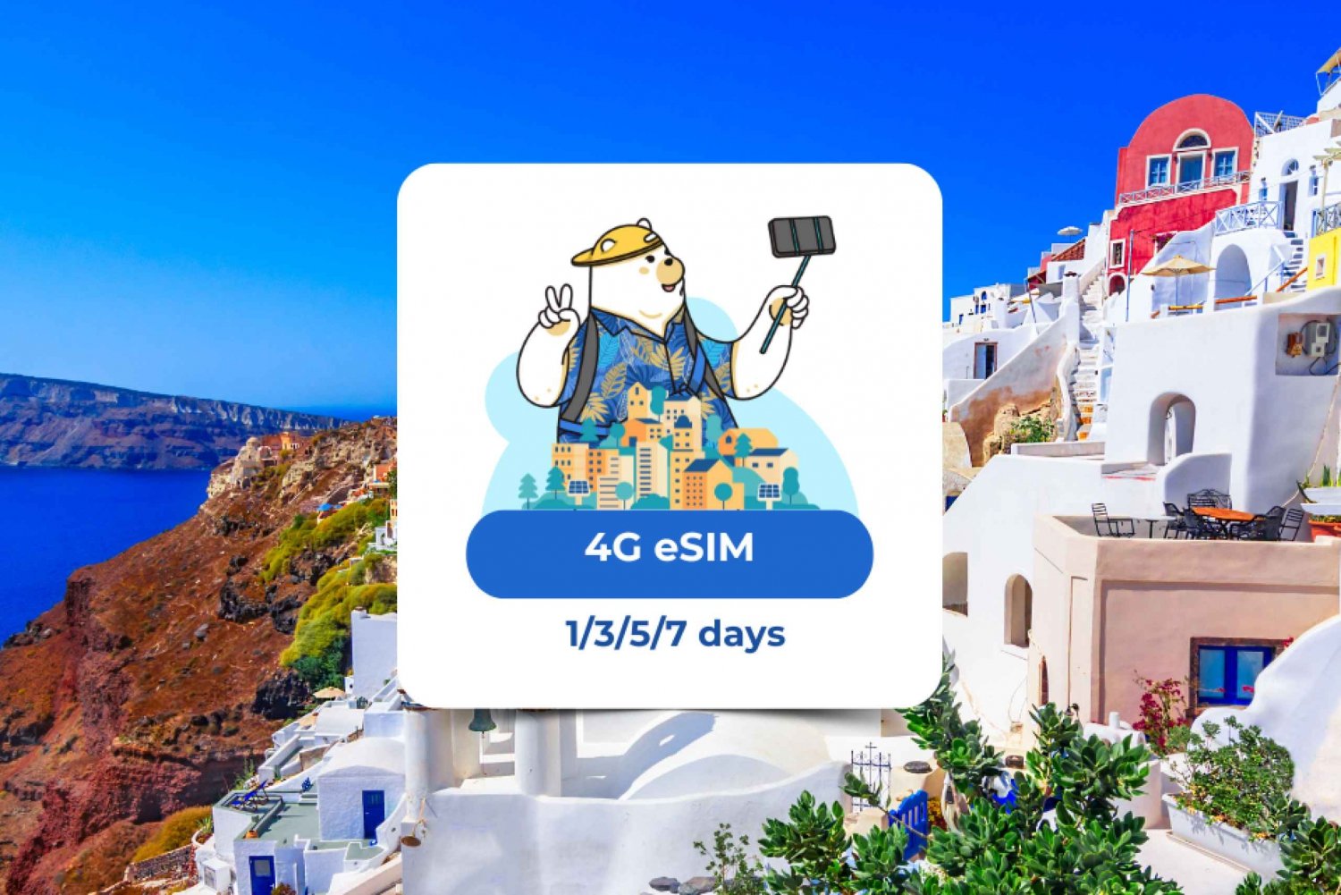 Europe : eSIM Mobile Data (40 pays) 1/3/5/7 jours