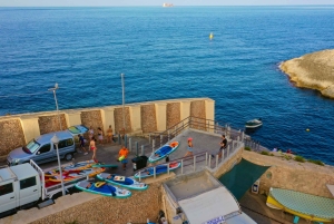 Utforsk Maltas Blå Grotte med SUP