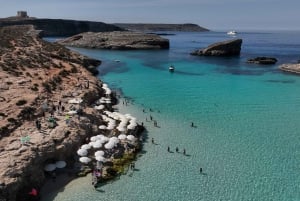 Ferry service to Blue Lagoon (opt. stop in Gozo)& Caves trip