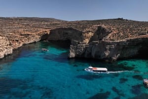 Ferry service to Blue Lagoon (opt. stop in Gozo)& Caves trip