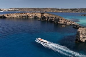 Ferry service to Blue Lagoon (opt. stop in Gozo)& Caves trip