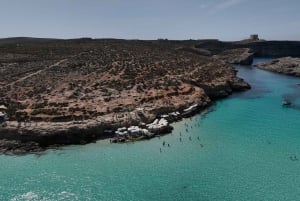 Ferry service to Blue Lagoon (opt. stop in Gozo)& Caves trip