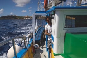 From Bugibba: Blue Lagoon Sunset Cruise