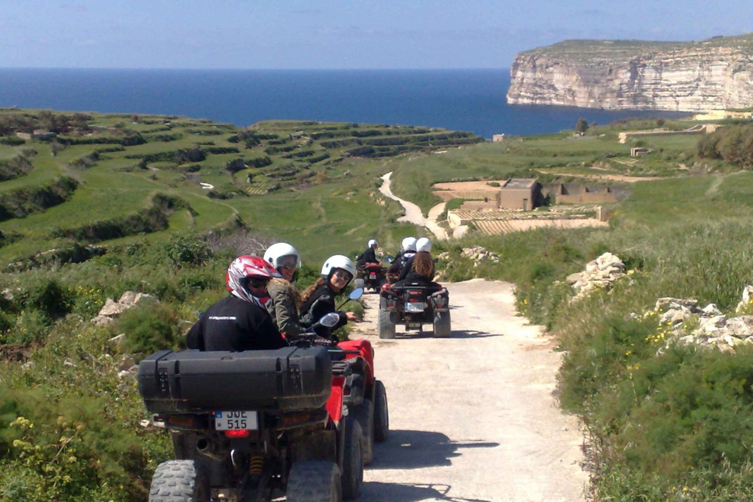 From Malta: Full-Day Quad Bike Tour of Gozo with Lunch