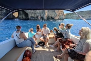 Из Гозо/Меллихи: тур на лодке Митци по Комино и Голубой лагуне, 4 часа