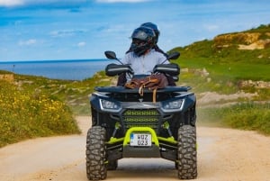 From Malta: Gozo Full-Day Quad Bike Tour with Lunch and Boat