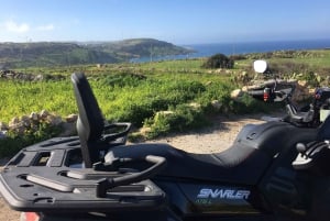 De Excursão de 1 dia de quadriciclo em Gozo com almoço e barco