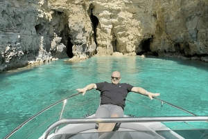 From Malta/Gozo: Comino & Crystal Lagoon Private Boat Trip