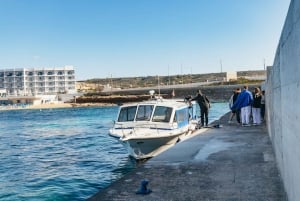 Desde Excursión de un día entero en quad por Gozo con almuerzo y paseo en barco