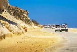 Da Malta: Tour in jeep di Gozo con pranzo e trasferimenti in hotel