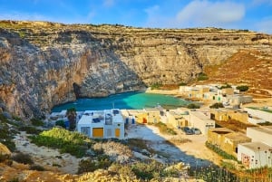 Från Malta: Jeeptur till Gozo med lunch och transfer till hotellet