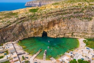 From Malta: Gozo Tuk-Tuk Tour with Comino Mini Cruise
