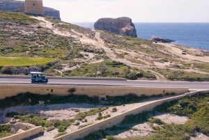 From Malta: Gozo Tuk-Tuk Tour with Comino Mini Cruise