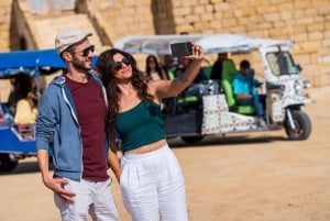 From Malta: Gozo Tuk-Tuk Tour with Comino Mini Cruise