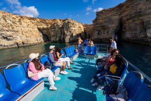 From Malta: Gozo Tuk-Tuk Tour with Comino Mini Cruise
