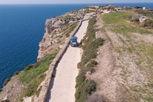 From Malta: Gozo Tuk-Tuk Tour with Comino Mini Cruise