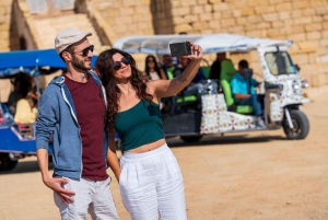 From Malta: Gozo Tuk-Tuk Tour with Comino Mini Cruise