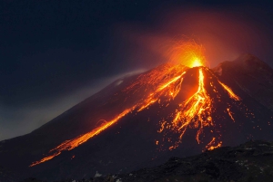 From Malta: Guided Day Trip to Taormina & Mt. Etna in Sicily