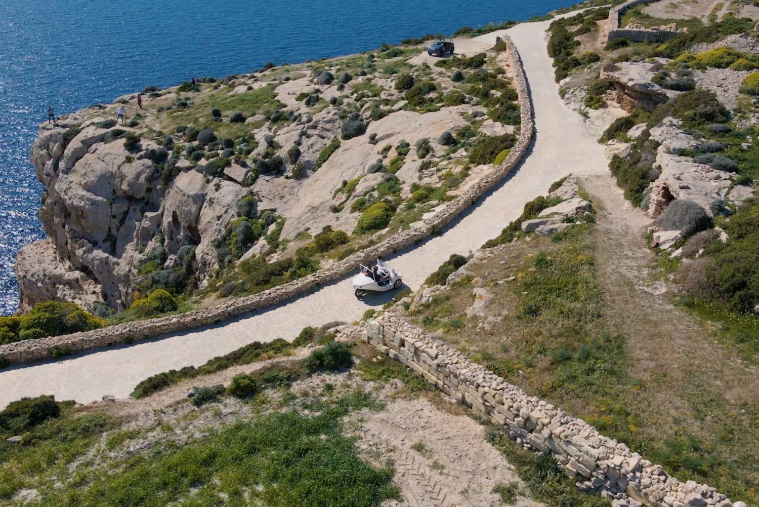 From Malta: Self-Driven GoCar Guided Tour of Gozo & Lunch