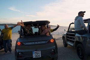 Depuis Malte : Visite guidée de Gozo en E-Jeep à conduite autonome