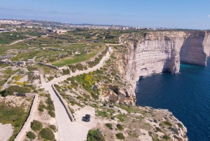 De Malta: Passeio guiado em Gozo com um E-Jeep autônomo