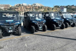 Malta: Sunset Gozo Buggy Tour with Blue lagoon Swimming Stop