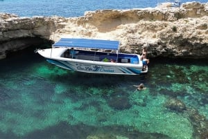 Ab Mellieħa: Gozo und Comino Inseln Kreuzfahrt bei Sonnenuntergang