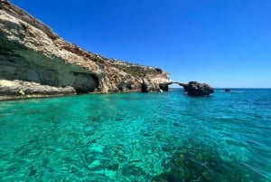 Malta: Gozo, Grotten, Blauwe & Kristallen Lagunes Halve Daagse Cruise