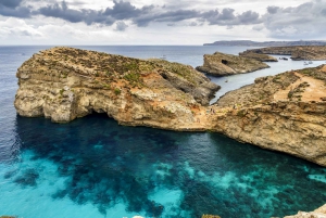 From Mellieha: Three Bay Cruise Including The Blue Lagoon