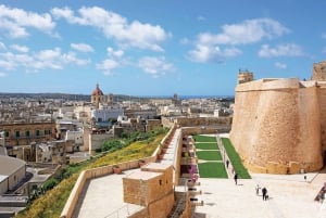 Vanuit Pozzallo: dagvullende tour met gids naar Malta met catamaran