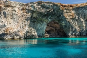 Fra Sliema/Bugibba: Best of Gozo & Comino Katamaran Tour VT