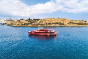 Fra Sliema/Bugibba: Best of Gozo & Comino Katamaran Tour VT