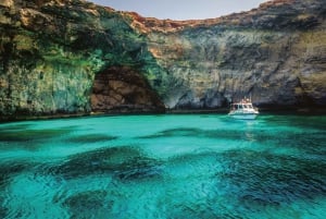 De Sliema: Viagem de ida e volta da Lagoa Azul de Comino (CMO)