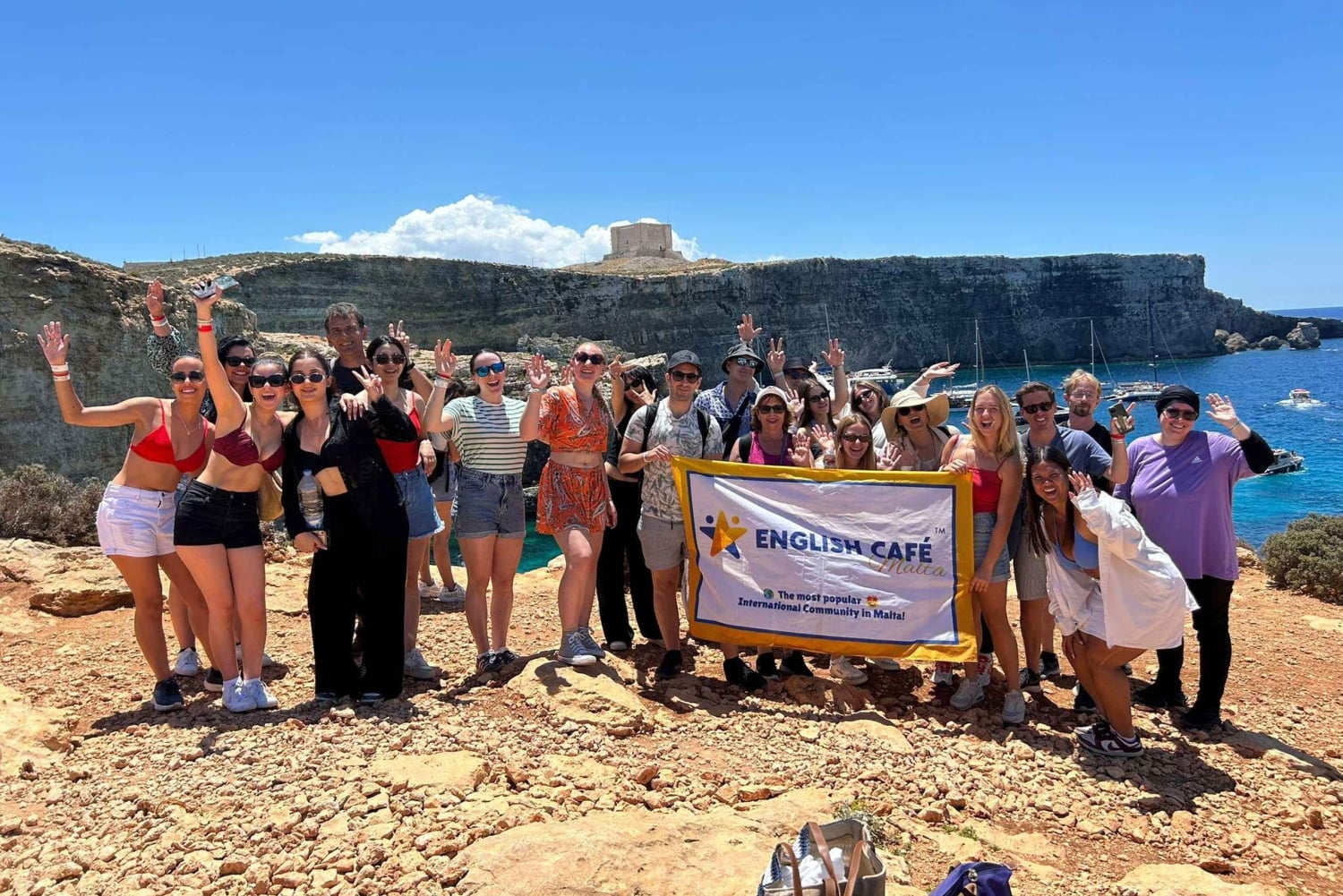 From Sliema: Comino & Blue Lagoon tour with Boat Ride